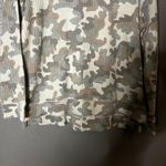 secret treasures Women’s Large Camo Waffle Knit Long Sleeve Top L Photo 4