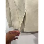 Oak + Fort  Vegan Leather Oversized Blazer XXS Cream Photo 7
