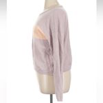 Anthropologie Saturday Sunday Clara Colorblocked Sweater Size XL Pink Purple Photo 2