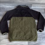 Simply Southern Black and Olive Sherpa Pullover Photo 2