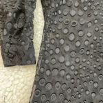 Maggie Barnes Vintage  Top Shirt Blouse Tunic 20W Black Long Sleeve Sheer Dots Photo 6