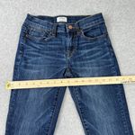 J.Crew Curvy Toothpick Jeans, Size 24, Dark Blue Wash, High-Rise Skinny Fit Photo 7