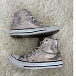 Converse Chuck Taylor All Star High Top Rose Gold Metallic Sneakers women 7.5 Photo 1