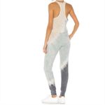 Young Fabulous and Broke YFB Eberhart Jumpsuit Jade India Wash Tie Dye, NWT Photo 2