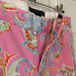 Ralph Lauren Black Label pink paisley pants size 8 Photo 6