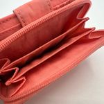 Kipling  Pink Salmon Zip Up Coin Wallet ID Credit Card Carry Small Clutch Bag Photo 6