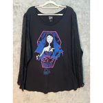 Torrid  Corpse Bride Sweater Size 5X Black Lace Sleeves Heritage Whimsygoth READ Photo 1