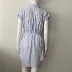 Japna  Blue Striped Mini Dress Photo 4