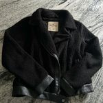 Hollister  Sherpa Leather Jacket Photo 0
