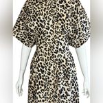 Anthropologie Exquise  Cotton Blend
Relaxed Leopard Tobie Shirt Dress Size XLarge Photo 11