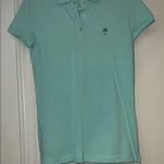 Lilly Pulitzer Mint Green Polo Shirt Photo 4