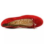 Sam Edelman Sam‎ Edelman FELICIA red suede leather ballet flats Photo 5