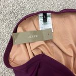 J.Crew New Size 24 Purple Gemma Ruched Bandeau One Piece Swim Suit Photo 8