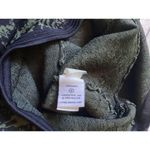 Diane Von Furstenberg  Flote Reptile Print Jacquard Knit Olive Mini Flare Skirt Photo 9