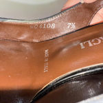 VTG Bruno Magli Old Money Leather Italian Point Toe Pumps 7.5 Photo 14