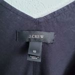 J.Crew Black Eyelet V-neck Sleeveless Cotton Top Photo 2