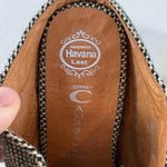 Jeffrey Campbell Virgo Fab Tweed Wedge Platform Mule in Black White Size 8.5 Photo 5