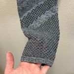 PINK - Victoria's Secret Victoria's Secret PINK Seamless Gray High Waisted Mesh Ankle Leggings Sz Medium Photo 7