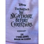Disney  Nightmare Before Christmas Purple Graphic‎ Tank Top Plus Size 2X Photo 1
