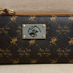 Beverly Hills Polo Club NWT  Monogramed Wallet/Wristlet/Crossbody Photo 0