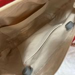 Beach Tote Red Rubber Canvas Lined Tote bag with braided rope handle Photo 7