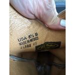 Vintage J B Dillon Western Cowboy Boots Tan Leather Embroidered Women Sz 8.5 Brown Photo 7