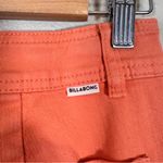 Billabong Orange Wide Leg High Rise Jeans Womens 29 Casual Denim Fall Photo 8