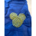 Disney  Parks Mickey Mouse Blue Skirt Size L Front Pockets Photo 1