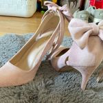 size 8 pink heels with bow Photo 0