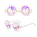 CLEAR kaleidoscope rave glasses Photo 2