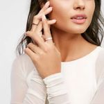 Free People Ivory Scrunch Sleeve Seamless Top Sz S Photo 3