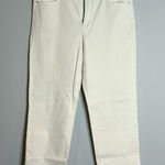 Ann Taylor  off white The Straight jeans Photo 0