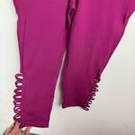 NWT Livi Active Sz 14/16 High Rise Stretch Crop Leggings Capri Pink Berry Photo 9