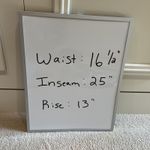 Denim & Co Beach Linen Blend Wide Leg Crop Pull On Pants Size Medium Boho Photo 6