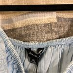 Sim & Sam Sim &‎ Sam Blue Chambray Crop Top Size XL Photo 4