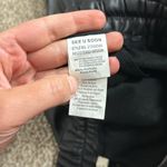 Faux Leather Jogger Pants Black Size 6 Photo 3