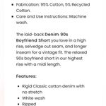 American Eagle AEO 90s boyfriend shorts size 6 Photo 3