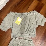 The Outfit 2 piece off the shoulder crop top and casual short set Photo 4