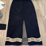 Venaya Wave Knit Skirt Black Photo 2