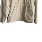 Le lis ‎ Women Top M Beige Collared 1/4 Zip Popover Corduroy Shacket Gorpcore Photo 7