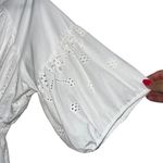 MISA Los Angeles NEW NWT Seven Lace Eyelet Mini Dress In White Photo 6