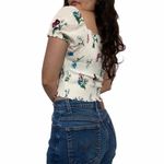 Forever 21 NWT  Ambiance Apparel Smocked Crop Top Photo 1