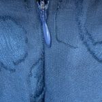 Grace Karin NWT WO SIZE XL NAVY BLUE BELTED FLORALDESIGN RUFFLES FAUX WRAP DRESS Photo 12