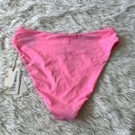 Good American New Women’s Good Waist Bikini bottom in sugar Pink size 2/Medium Photo 9