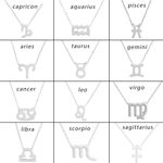 🆕Leo Zodiac Astrology Pendant Necklace Silver Photo 2