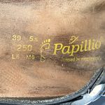 Papillio By Birkenstock Gizeh Metallic Silver Leather Slip Photo 8