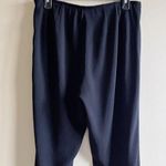 Eileen Fisher  BLACK ELASTIC WAIST WOMENS SIZE‎ S DRESS PANTS SIDE ZIPPER WORK Photo 5