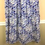 Aritzia  Sunday Best Women’s Floral Blue and White Sleeveless Dress Photo 2