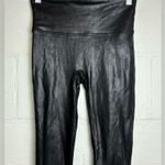Spanx By Sara Blakely Woman’s Faux Leather Full Length Casual Leggings Sz Small Photo 1