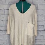 Kerisma  womens cream oversized shirt dolman sleeve sweater Photo 0